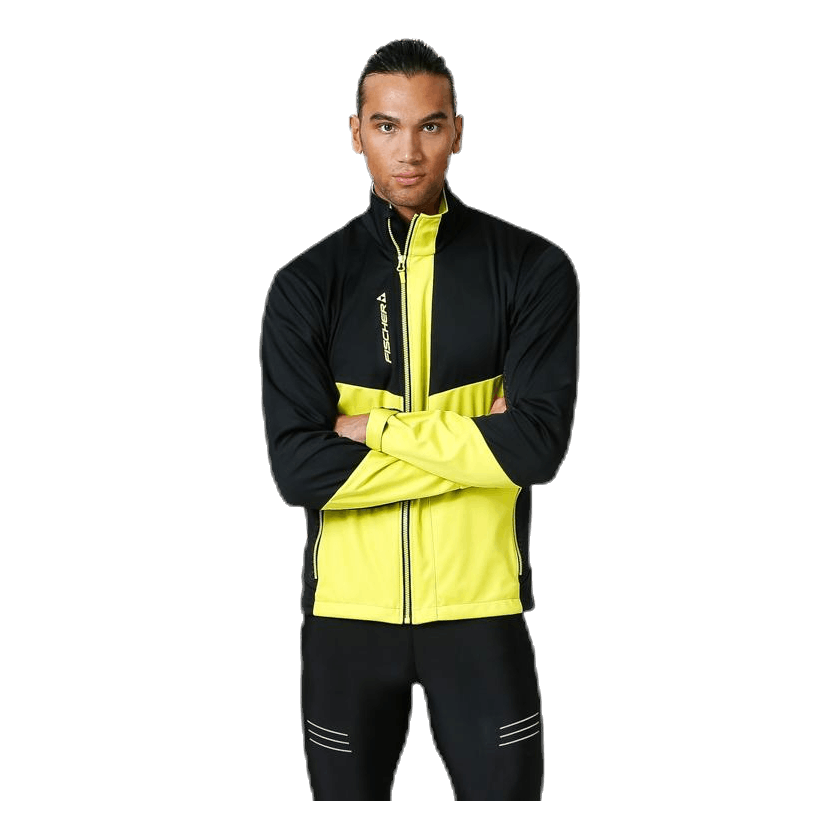 Östersund WS Jacket Black/Yellow