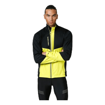 Östersund WS Jacket Black/Yellow