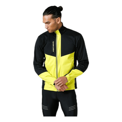 Östersund WS Jacket Black/Yellow