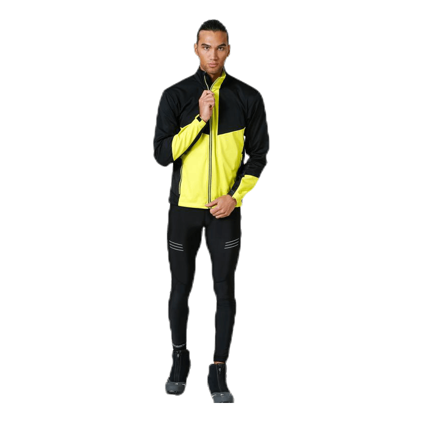 Östersund WS Jacket Black/Yellow