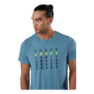 Core Charge SS Tee Blue