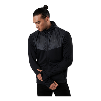 ADV Charge Jersey Hood Jacket Black