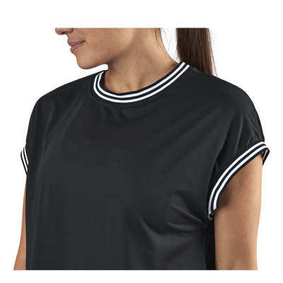 Ady SS Mesh Tee Black