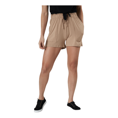 Neora Hw Frill Shorts Beige