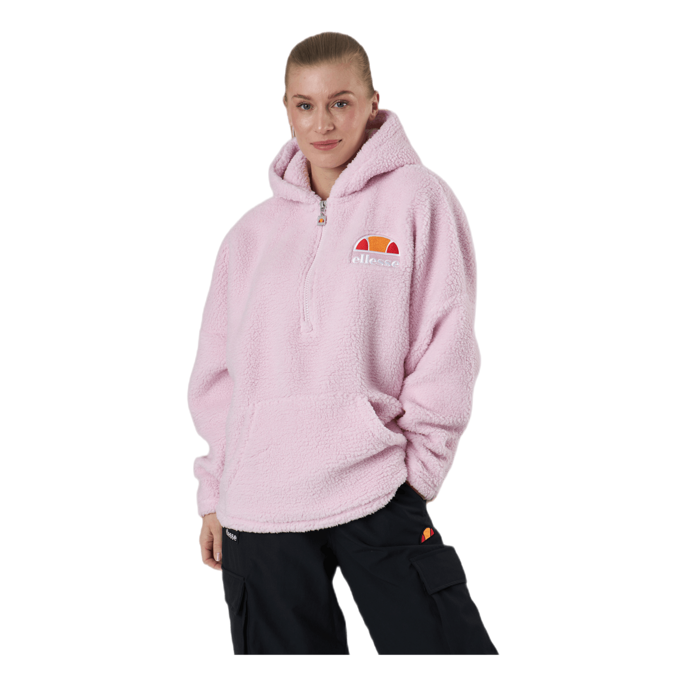 El Seppy 1/2 Zip Hoody Pink