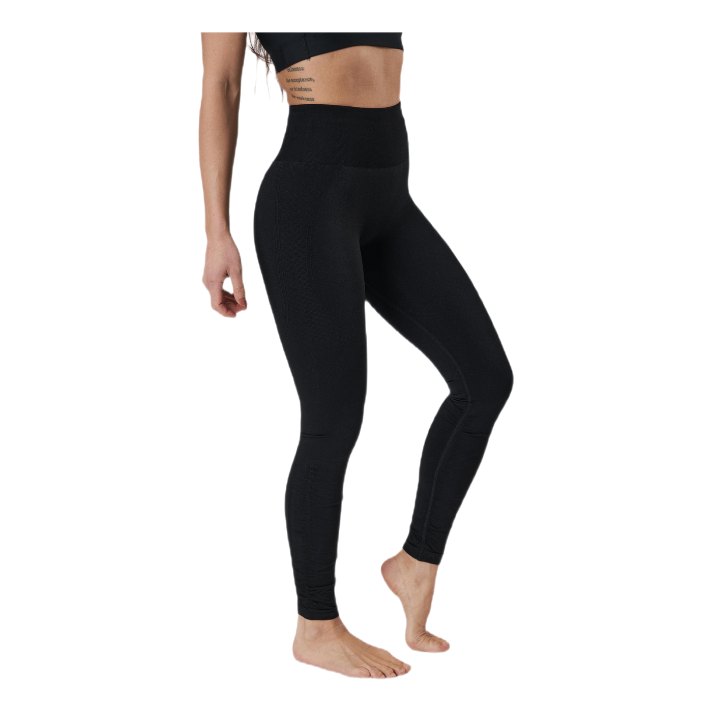 Yogi Ruched Seamless Leggings Black