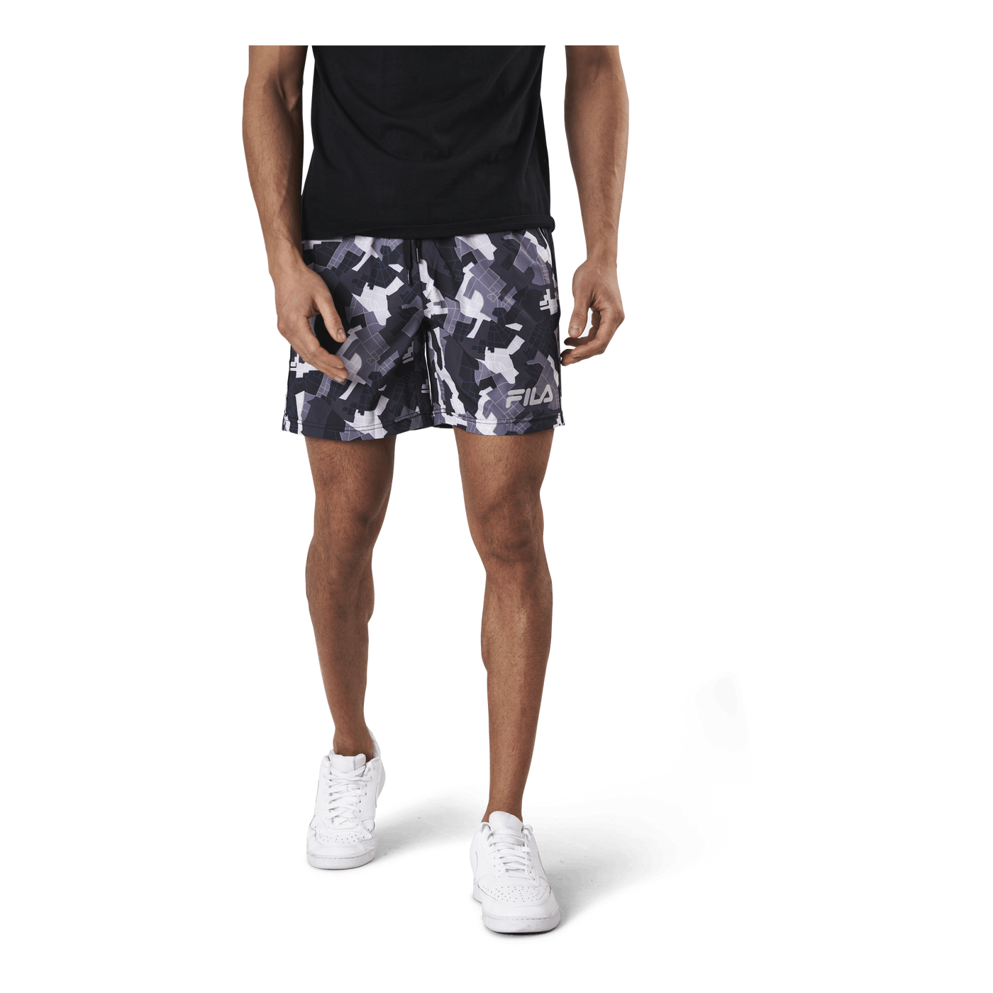 Everix Aop Shorts Grey