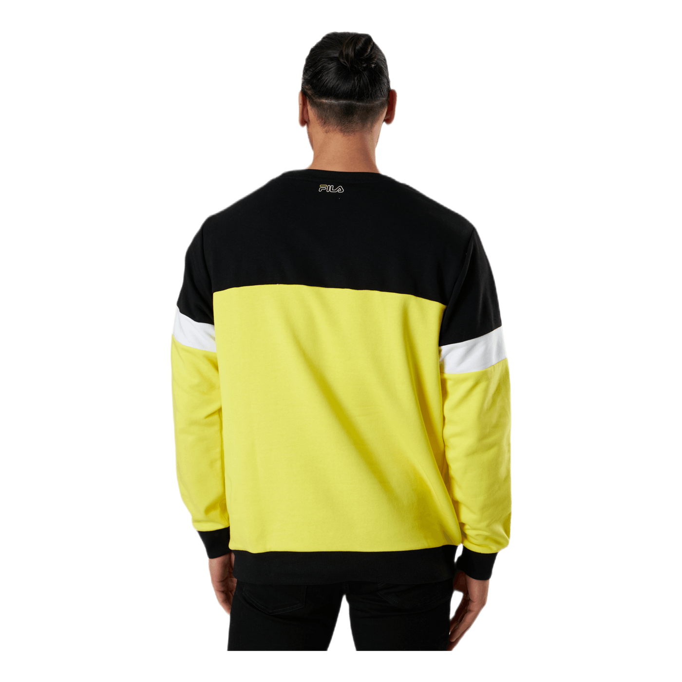 Jacoby Blocked Tape Crew Sweat Black