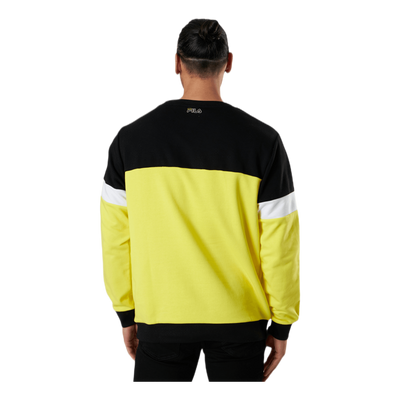 Jacoby Blocked Tape Crew Sweat Black