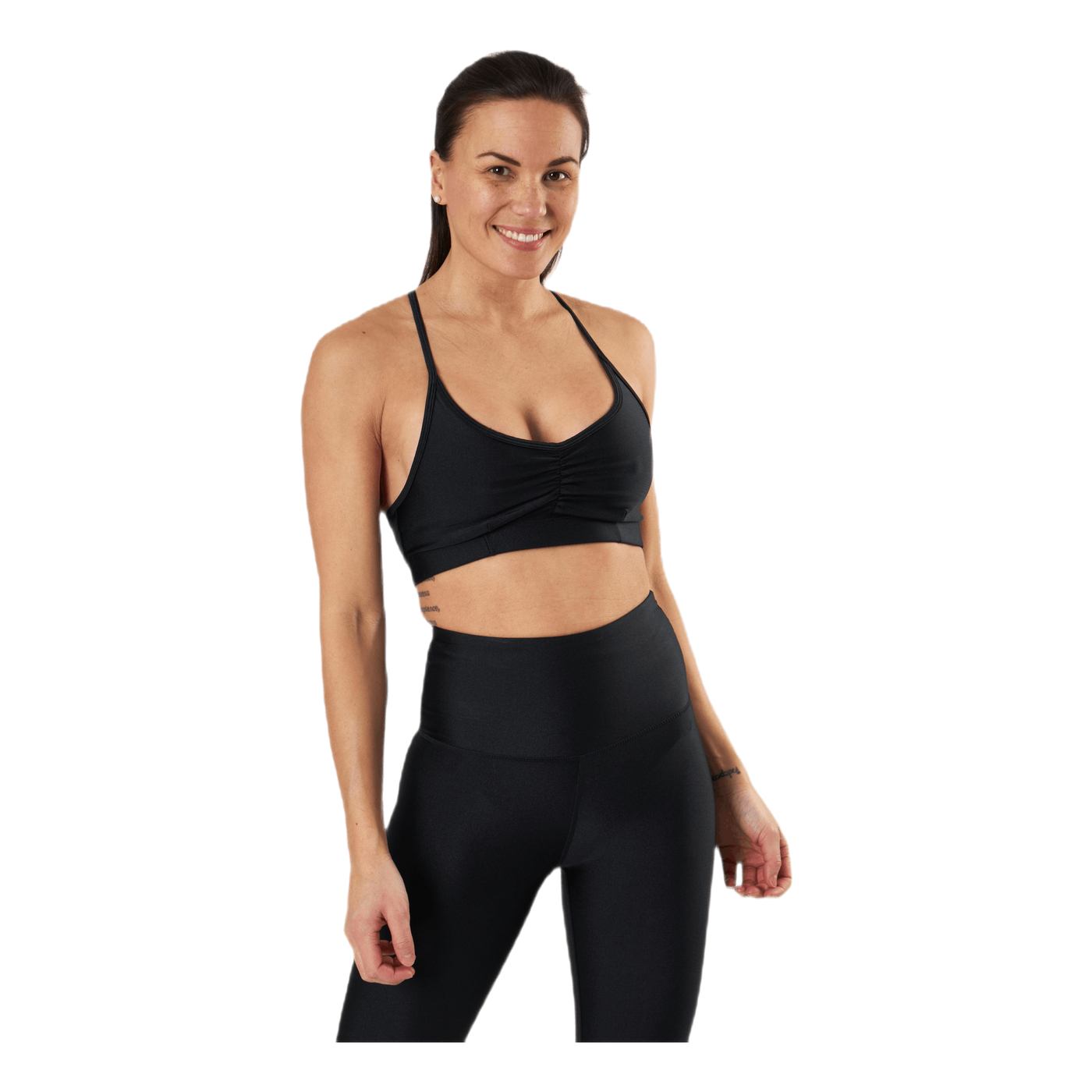 Soul Ruched Bra Black