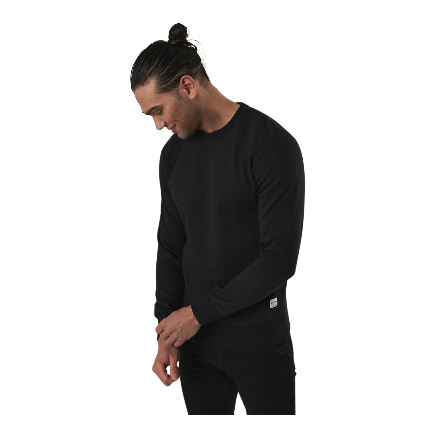 Basic Sweat Crew Neck Black