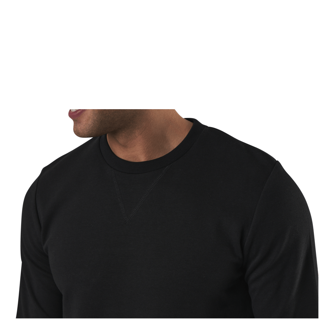 Basic Sweat Crew Neck Black