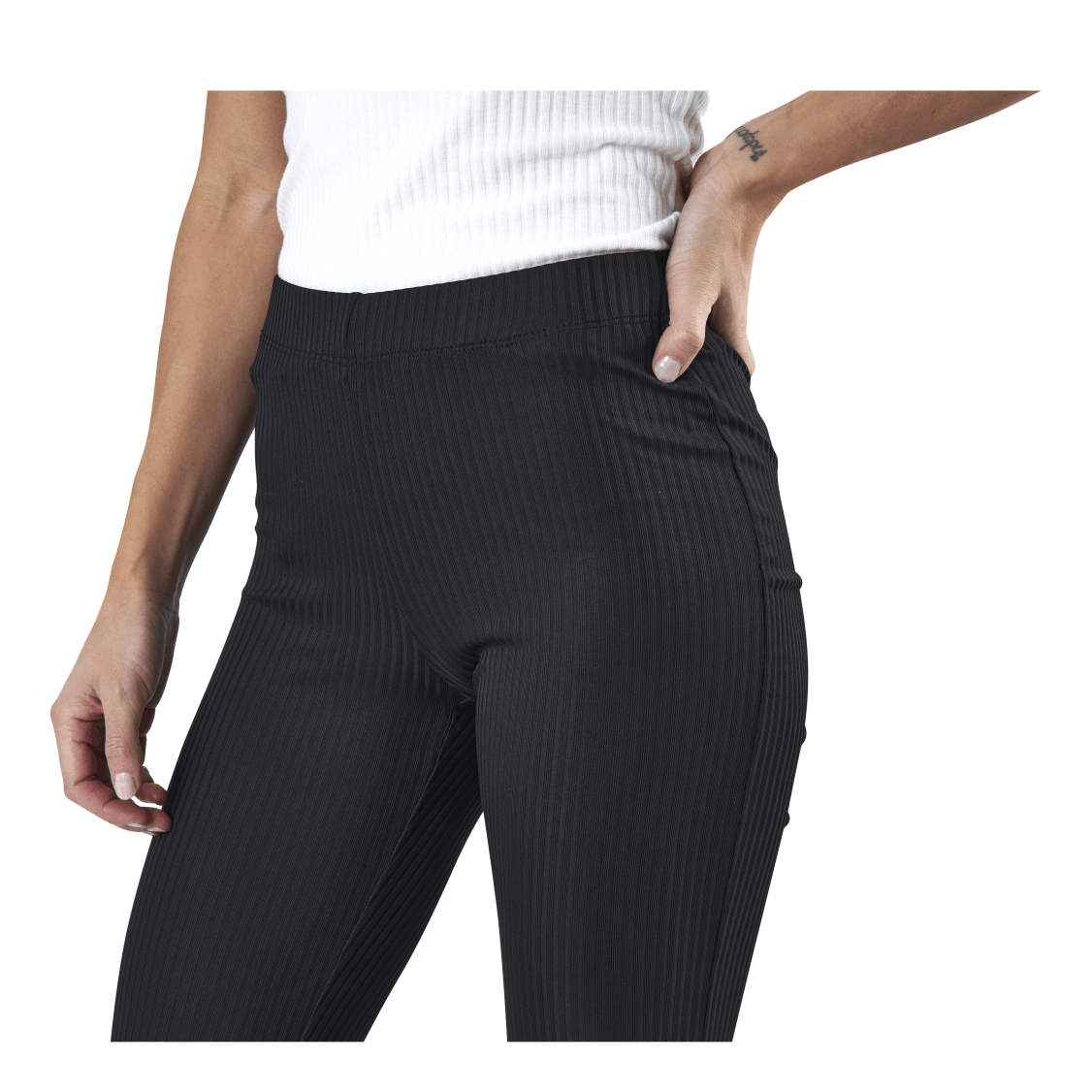 Toppy Mw Flared Pant Kac Black