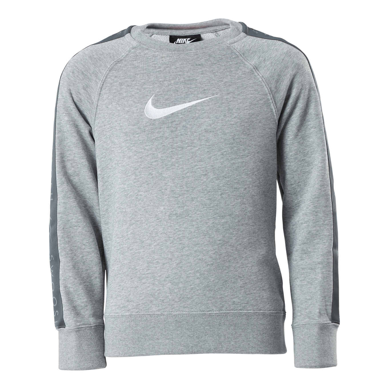 Junior Swoosh Crew Grey