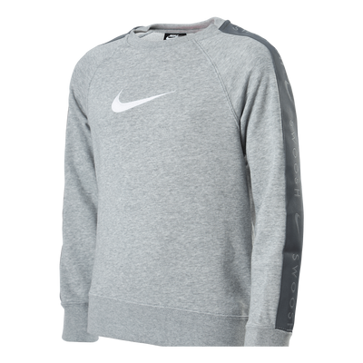 Junior Swoosh Crew Grey