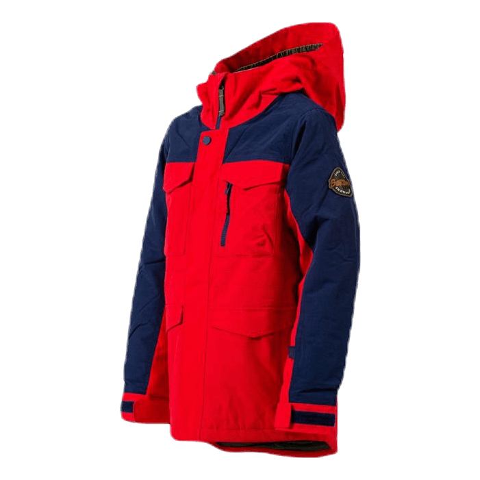 Covert Jacket Youth Blue/Red