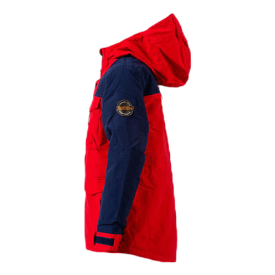 Covert Jacket Youth Blue/Red