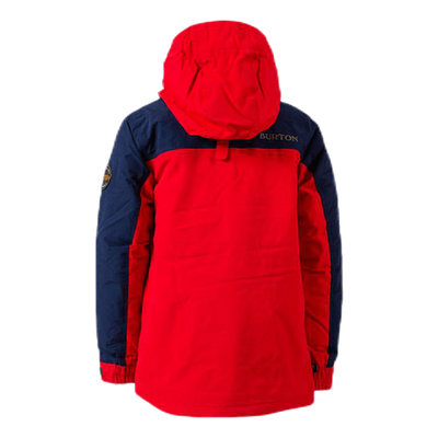 Covert Jacket Youth Blue/Red