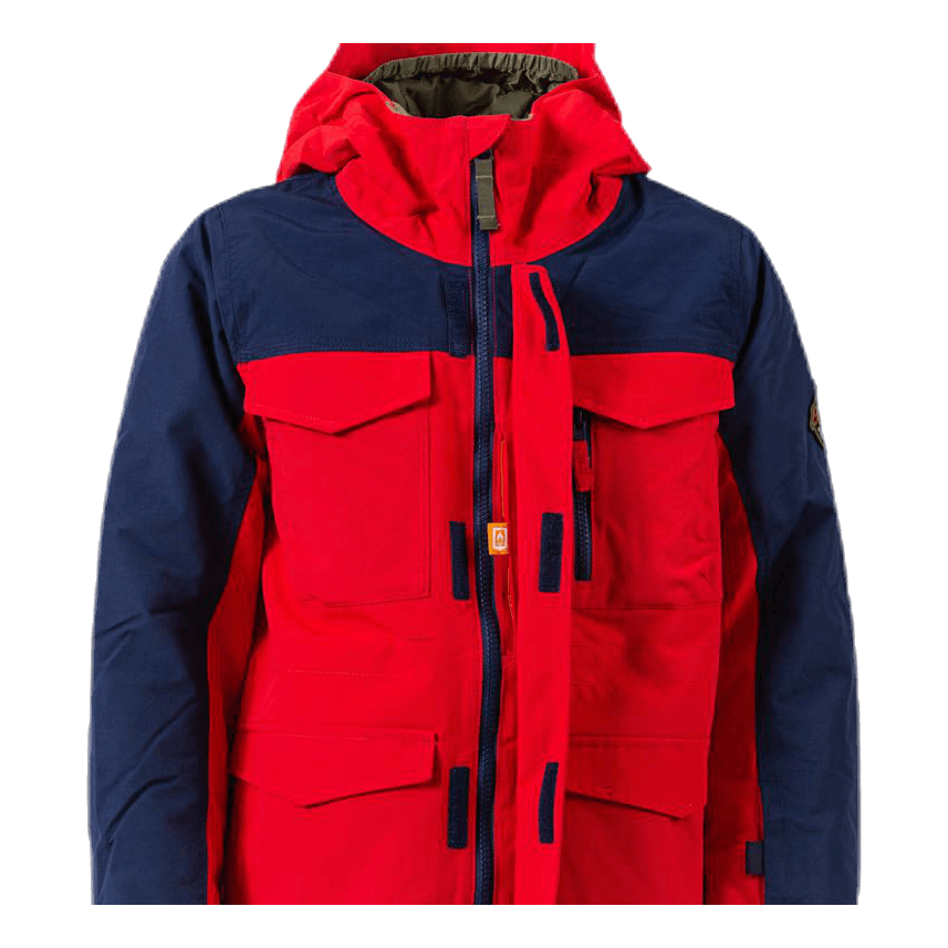 Covert Jacket Youth Blue/Red