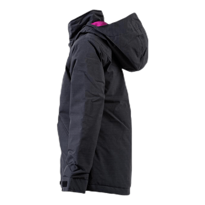 Girls Elodie Jacket Purple/Black