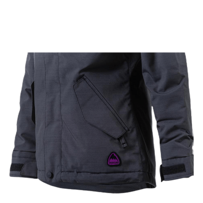 Girls Elodie Jacket Purple/Black