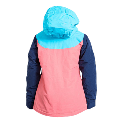 Girls Elodie Jacket Orange/Blue