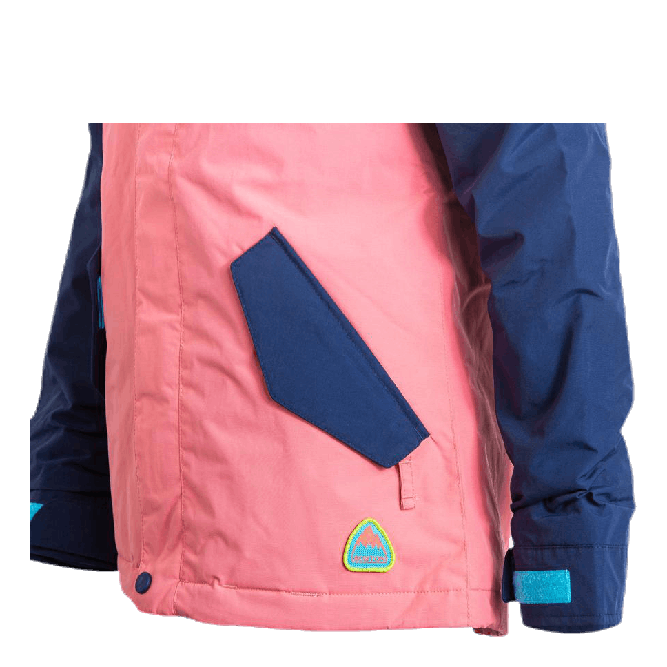 Girls Elodie Jacket Orange/Blue