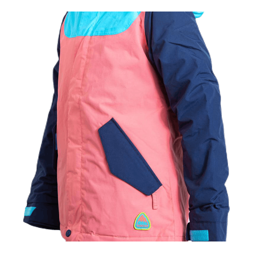 Girls Elodie Jacket Orange/Blue