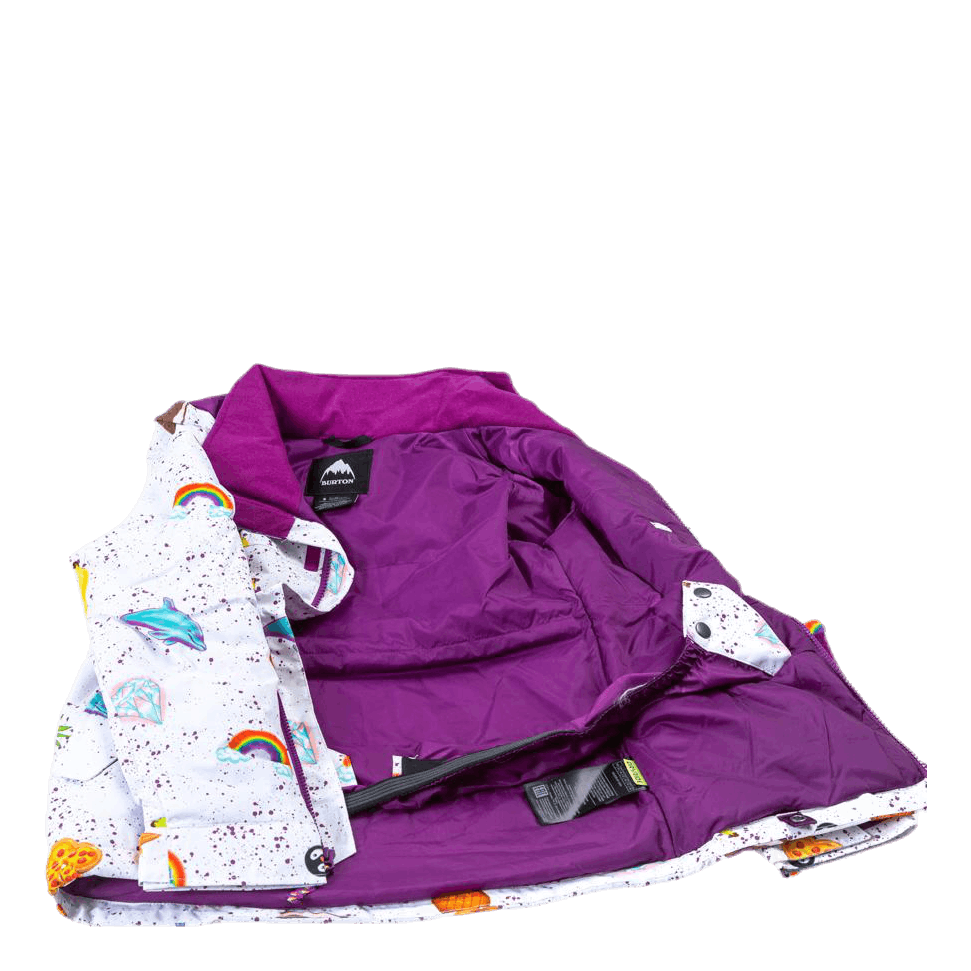 Girls Elodie Jacket Patterned/White