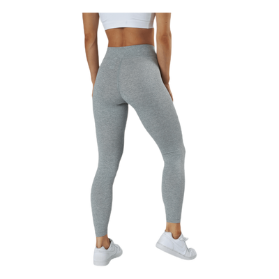 Sportswear Essential Women's 7/8 Mid-Rise Leggings DK GREY HEATHER/WHITE