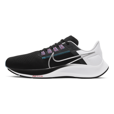 Air Zoom Pegasus 38 Mens Black/Silver