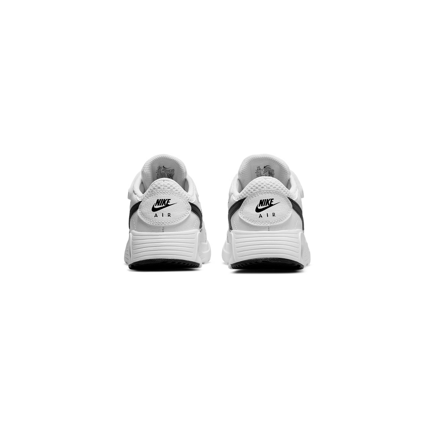 Air Max SC Little Kids' Shoes WHITE/BLACK-WHITE