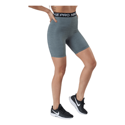 Nike Pro 365 Women's High-Rise 7" Shorts SMOKE GREY/HTR/BLACK/BLACK