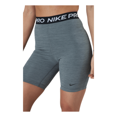 Nike Pro 365 Women's High-Rise 7" Shorts SMOKE GREY/HTR/BLACK/BLACK