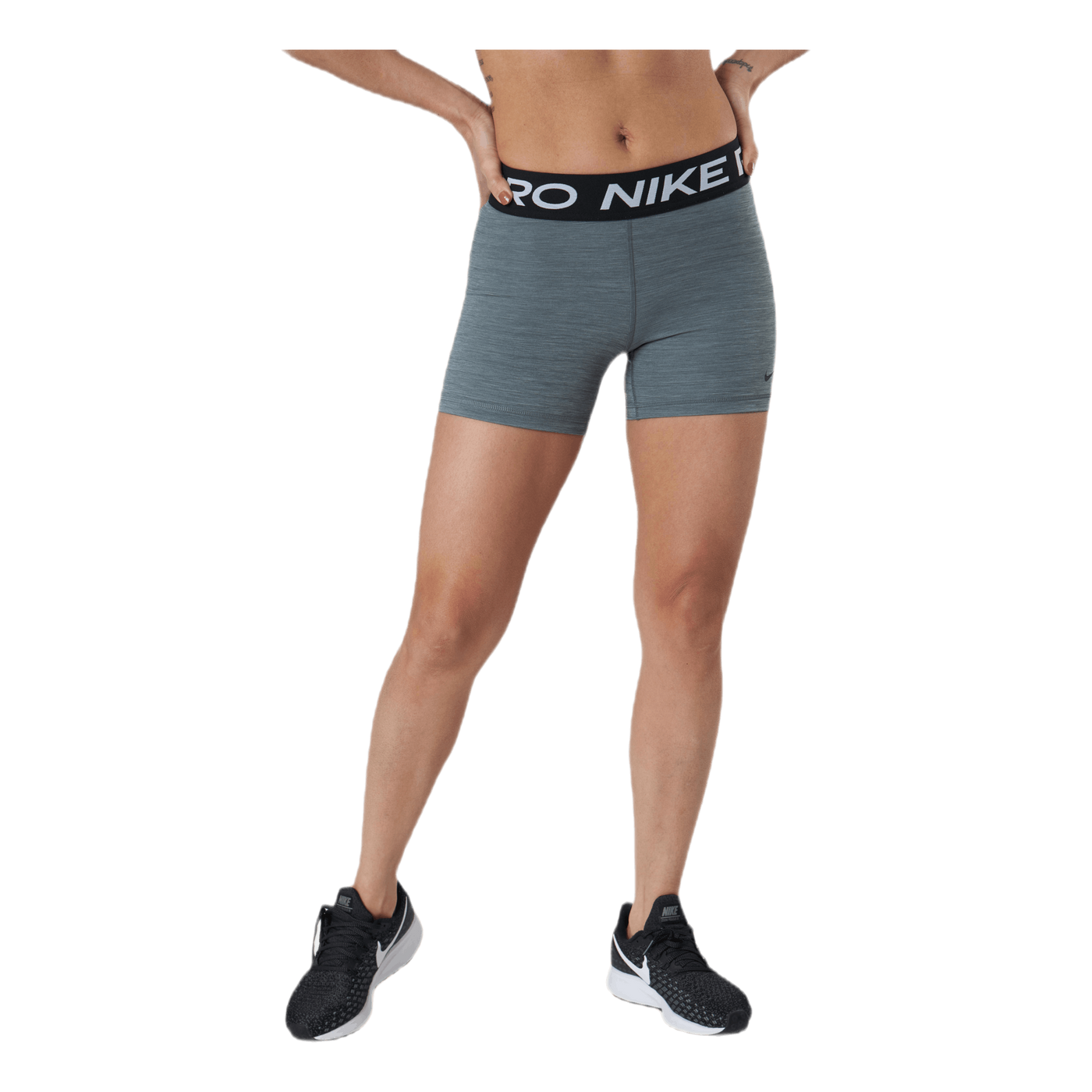 Nike Pro 365 Women's 5" Shorts SMOKE GREY/HTR/BLACK/BLACK