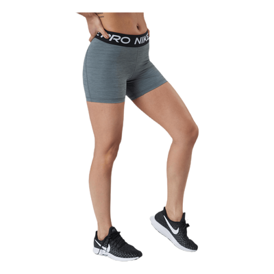 Nike Pro 365 Women's 5" Shorts SMOKE GREY/HTR/BLACK/BLACK