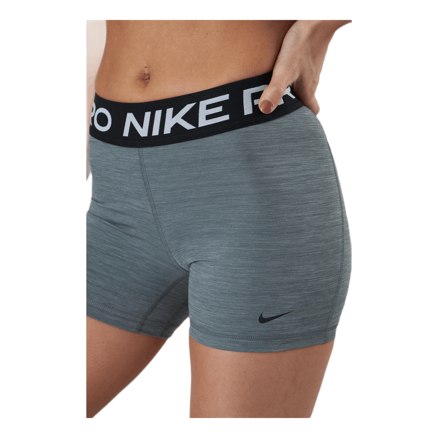 Nike Pro 365 Women's 5" Shorts SMOKE GREY/HTR/BLACK/BLACK