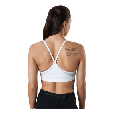 Dri-FIT Indy Women's Light-Support Padded V-Neck Sports Bra WHITE/GREY FOG/PARTICLE GREY