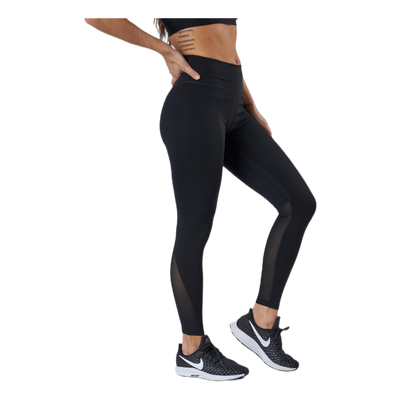 One Women's Mid-Rise 7/8 Leggings BLACK/WHITE