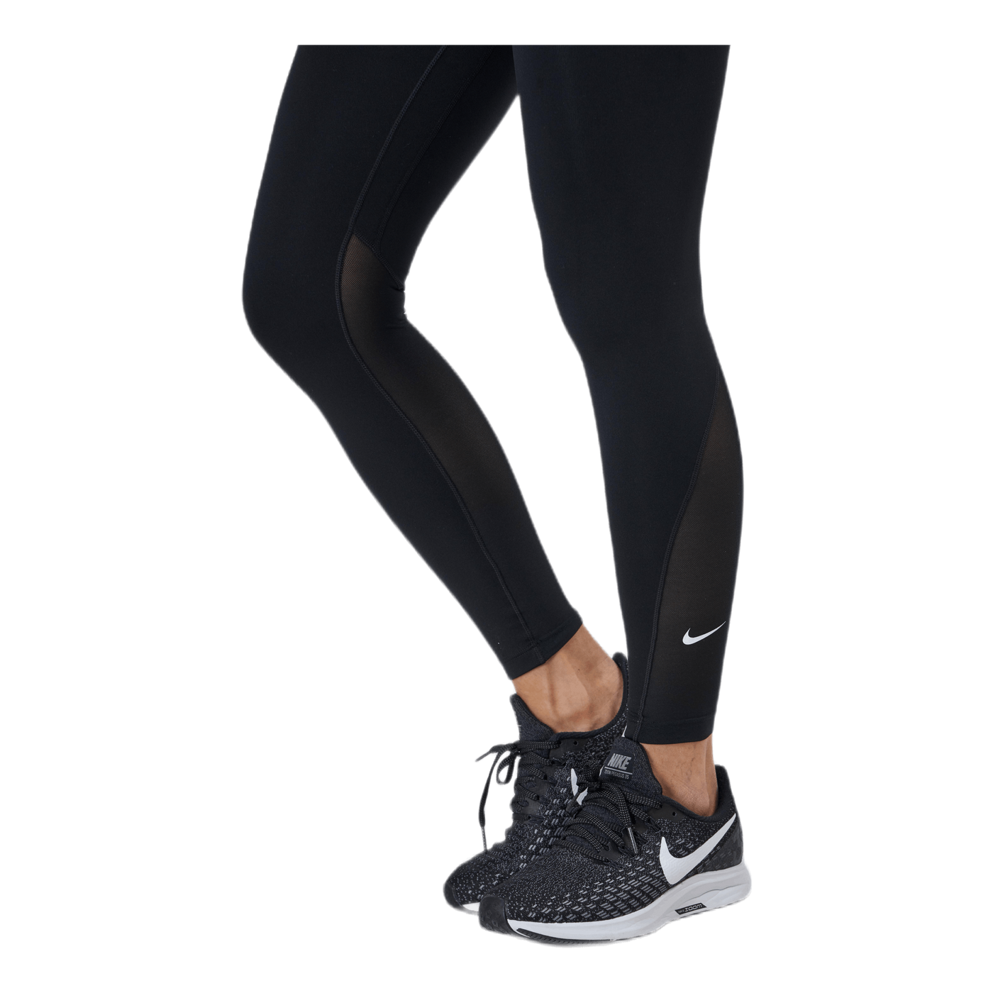 One Women's Mid-Rise 7/8 Leggings BLACK/WHITE