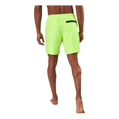 Medium Length Swim Shorts Yellow