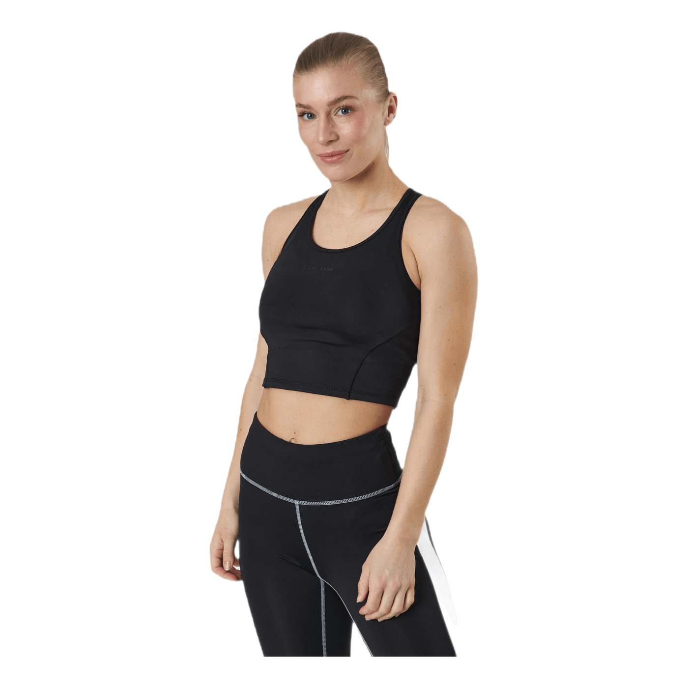 Sthlm Cropped Tank Black