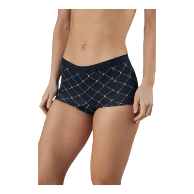 Mia Tennis Net Minishorts 5-Pack Blue/Black