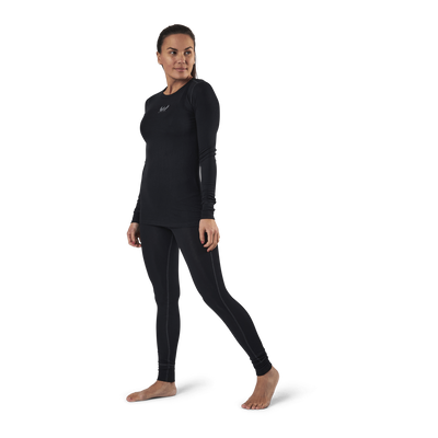 Jenna Bamboo Baselayer Set Black