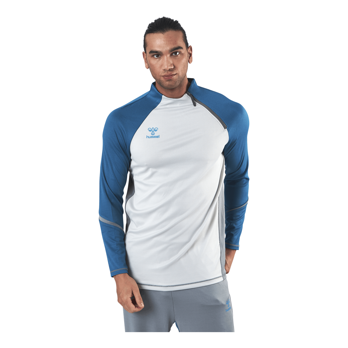 Invicta Half Zip Sweat Blue