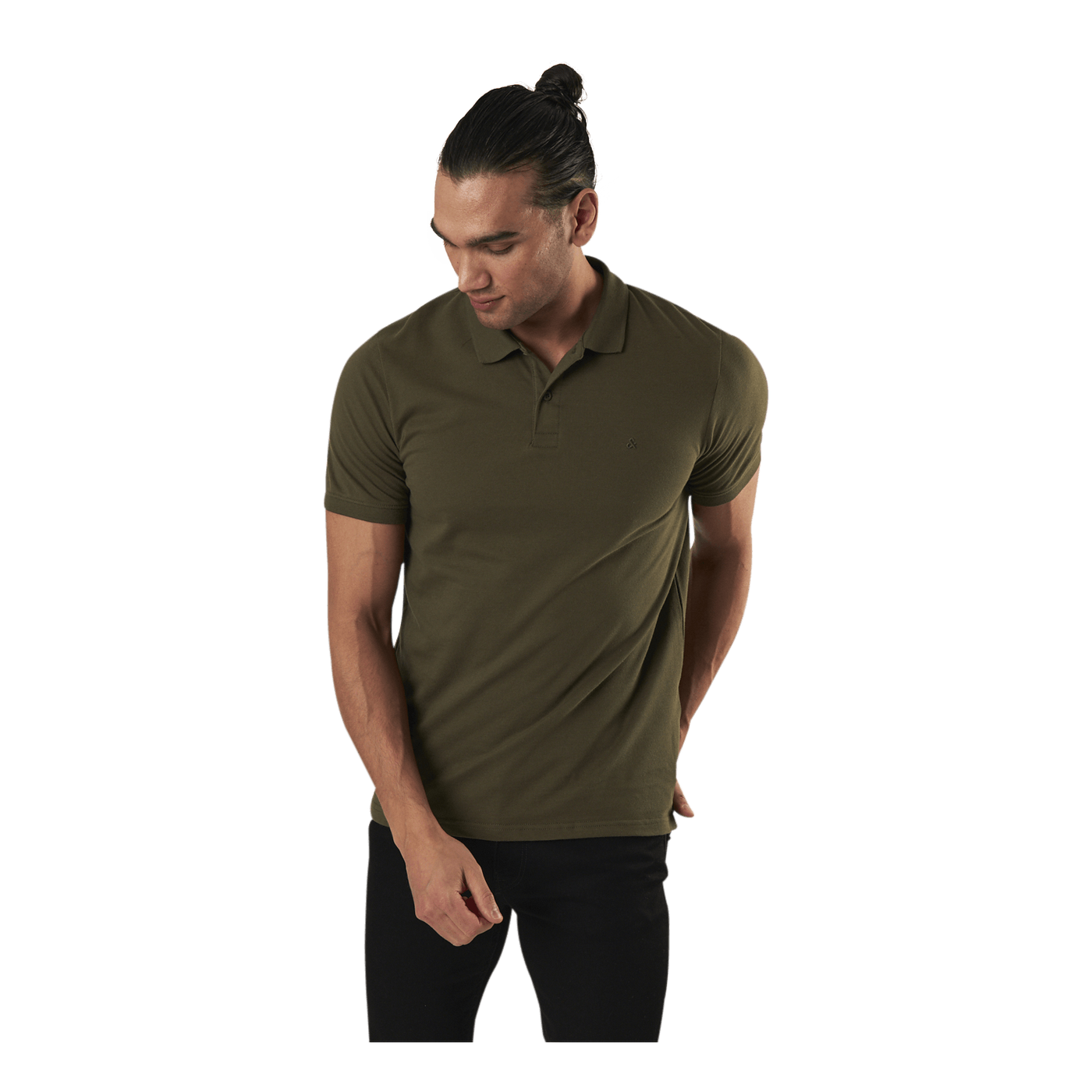 Basic Polo Ss Green