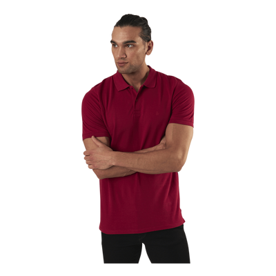 Basic Polo Ss Red