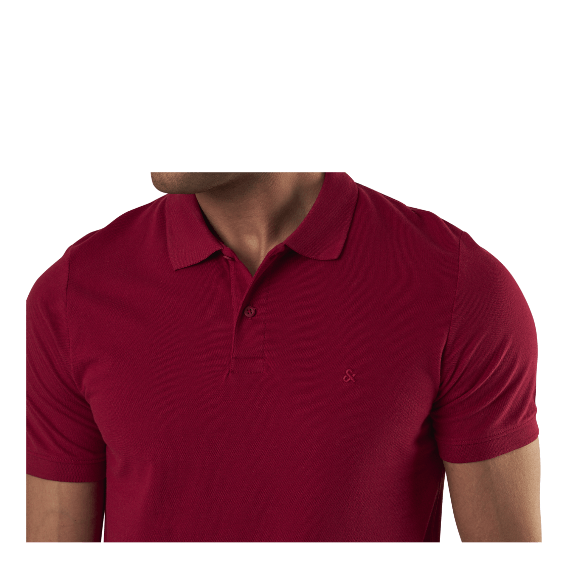 Basic Polo Ss Red