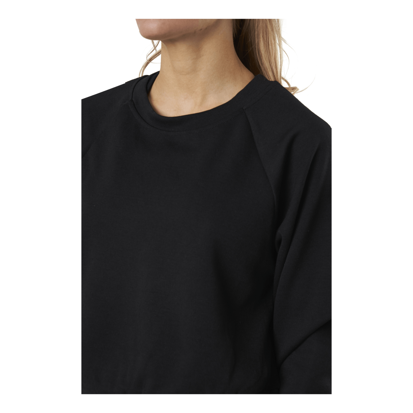 Joy L/S Raglan O-Neck Swt Black