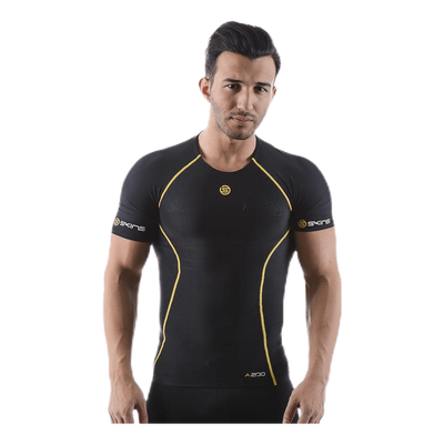 A200 Mens Top Short Sleeve Black